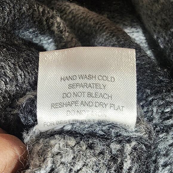 Romeo & Juliet Couture Ombre Stripe Long Open Knit Cardigan M - Picture 6 of 9